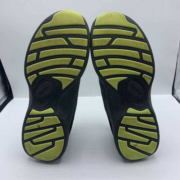 Dansko Women's Sneaker Black Neon Size EU 40 US 9.5-10 - Picture 6 of 7